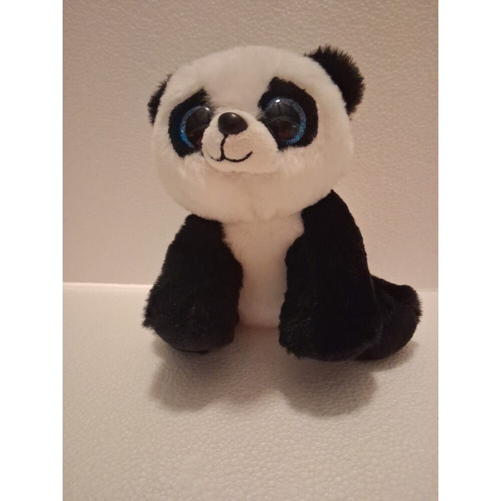 Ty Beanie Boo VelveTy Baboo Panda 6" Plush Stuffed Animal Toy‎